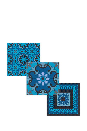 IDO S/6 Coaster Blue's Combo:Multi Colour:One Size